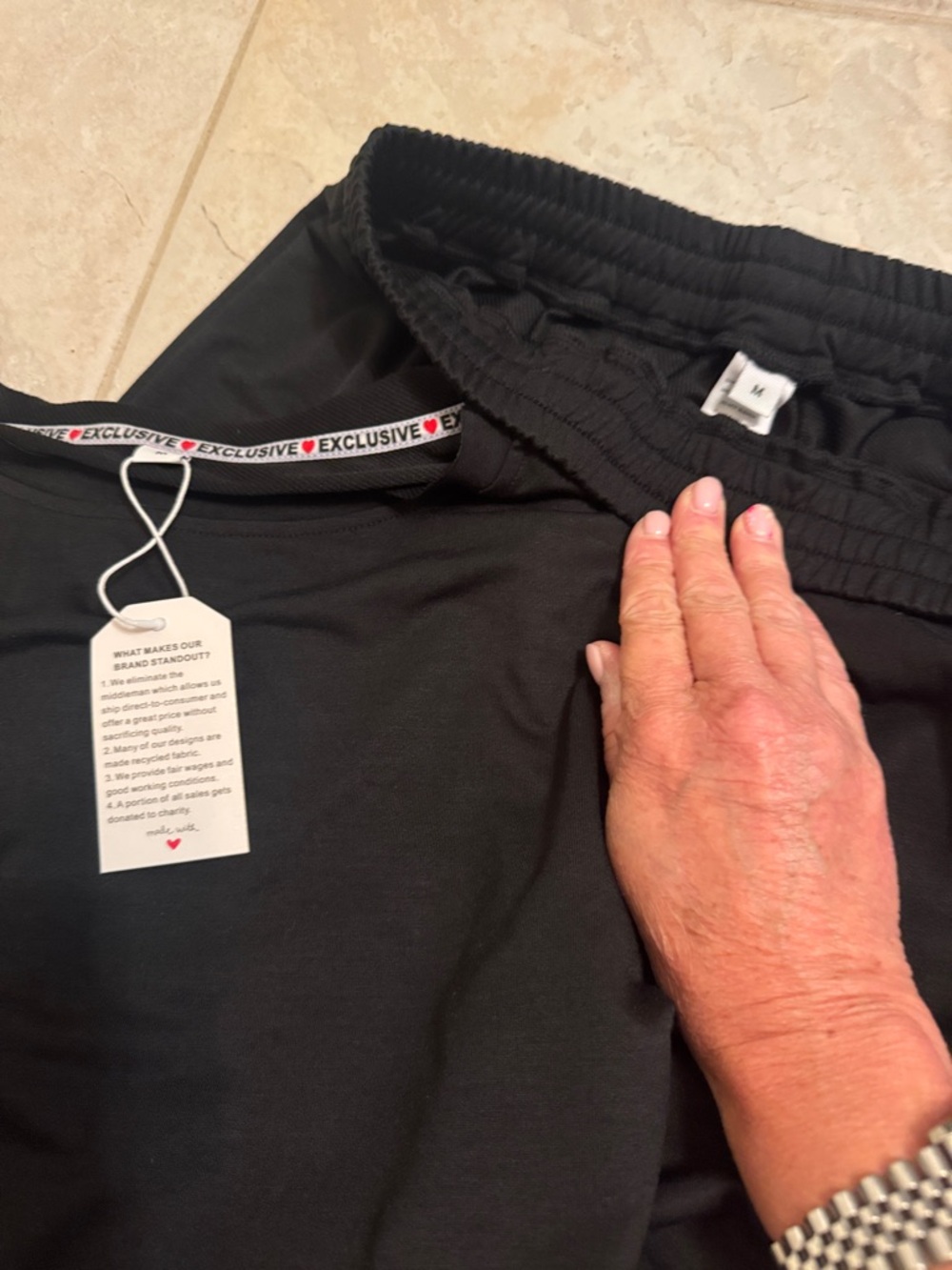 Exclusive Women's Black Track Pants & Joggers